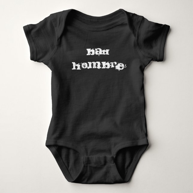 Bodysuit för dåligaHombre baby Tee Shirt (Framsida)