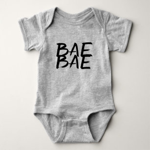 Bodysuit för moderiktig rolig bebis för hipster t-shirt