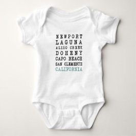 Bodysuit för OC strandbaby T Shirt