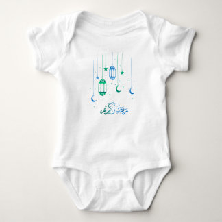 Bodysuit för ramadan kareembaby t shirt