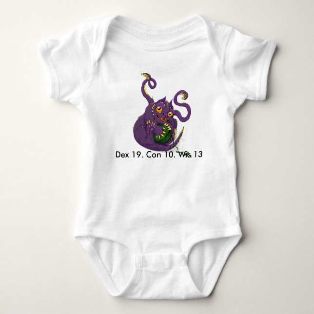 Bodysuit för spädbarn för babyDisplacer beast Tee Shirt (Framsida)