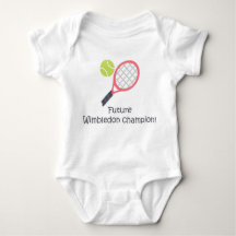 Bodysuit för tennis för bebis för Wimbledon