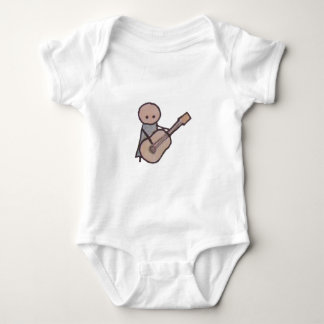 Bodysuit för ungegitarrbebis t-shirt