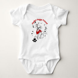 Bodysuite Playful Puppy Delight. T Shirt