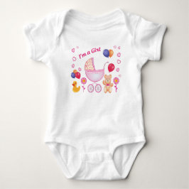 "Bodysuits helkroppsstrampler för flickor" T Shirt