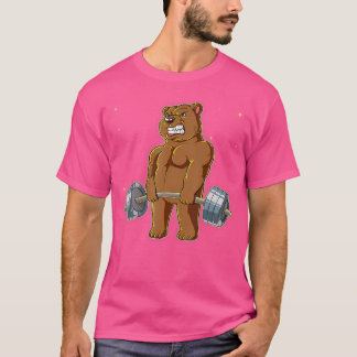 Boear Gym Weight Training Deadlift T Shirt
