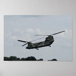 Boeing CH47 Chinook Poster