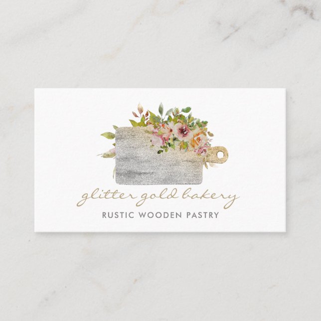 Boeing Cooking Chopping Board Homemade Visitkort (Framsida)