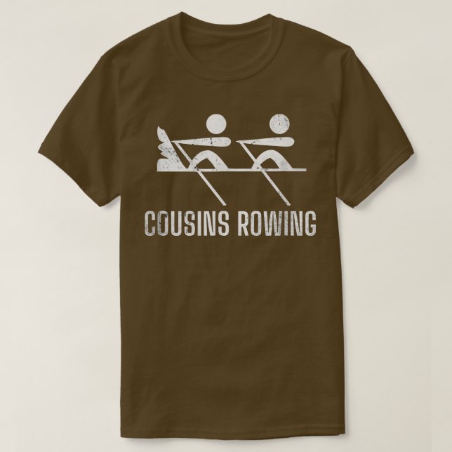 Boende Boating Boating Fläkt Sculling Idrottsmans  T Shirt (Design framsida)