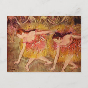 Boende Dancers - Edgar Degas - 1885 Vykort