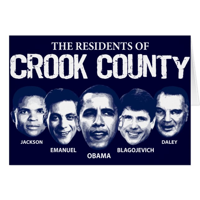 Boende i Crook County Hälsningskort (Framsidan Horizontal)