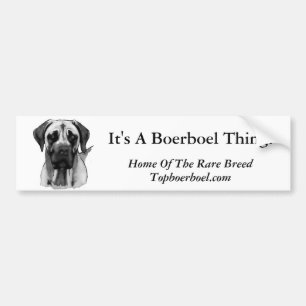Boerboel bildekal