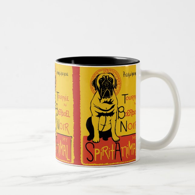 Boerboel Cute Hund Coffee Mugg (Höger)