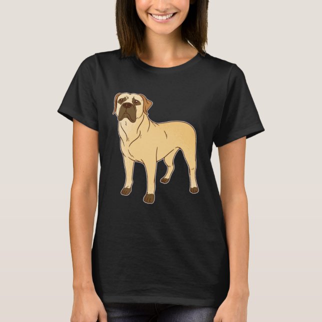 Boerboel dog t shirt (Framsida)