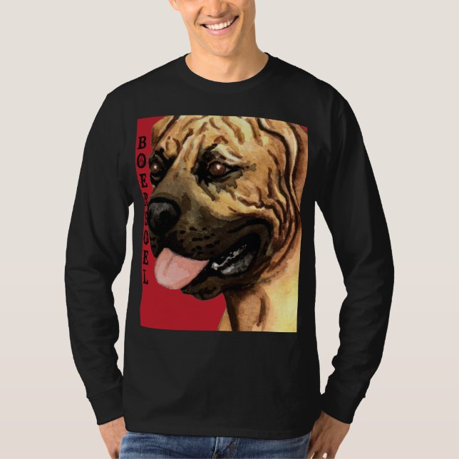 Boerboel Färg Block Tee (Framsida)