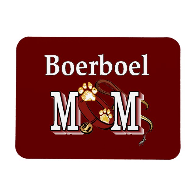Boerboel Hund MAMMA Magnet (Horisontell)