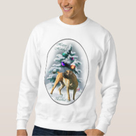 Boerboel-julklappar Lång Ärmad Tröja
