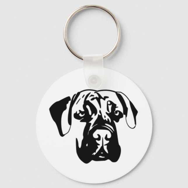 Boerboel Keychain Nyckelring (Framsida)