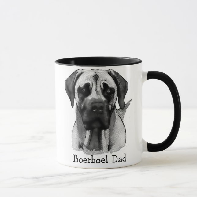 Boerboel mugg (Höger)