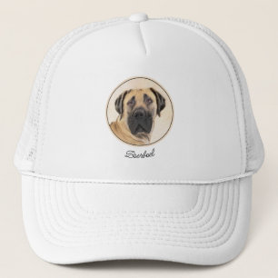 Boerboel Painting - Cute Original Hund Art Keps