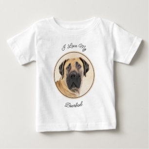 Boerboel Painting - Cute Original Hund Art T Shirt