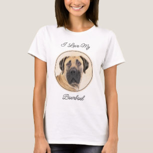 Boerboel Painting - Cute Original Hund Art T Shirt