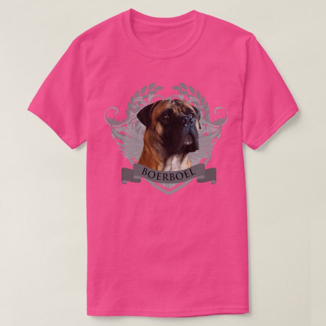 Boerboel South African Mastiff 1 (2) T Shirt (Design framsida)