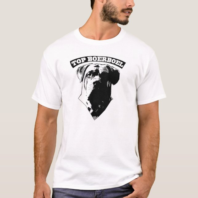 Boerboel T-tröja T Shirt (Framsida)