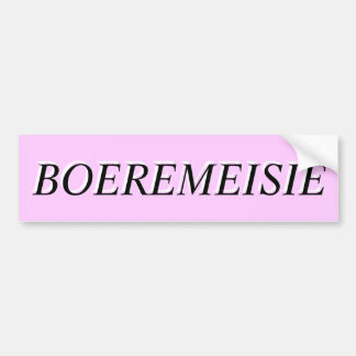 BOEREMEISIE BILDEKAL