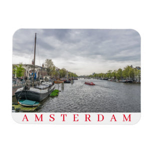 Boetter i Amsterdams kylskåp Magnet