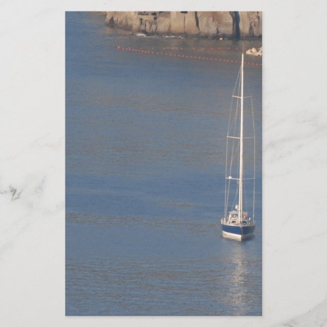 Boetter i vila i Sorrento-Italien Brevpapper (Framsida)