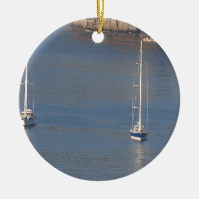 Boetter i vila i Sorrento-Italien Julgransprydnad Keramik (Framsidan)