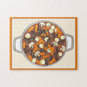 Boeuf Bourguignon Beef Stew Dinner Party Potluck Pussel