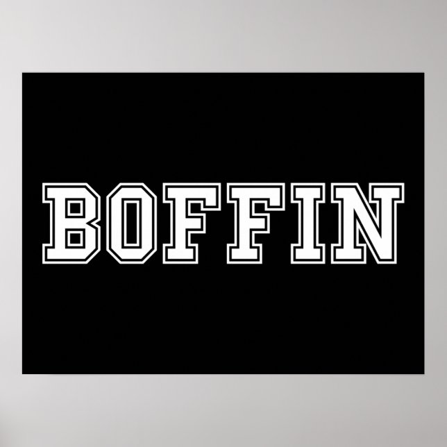 BOFFIN POSTER (Framsidan)