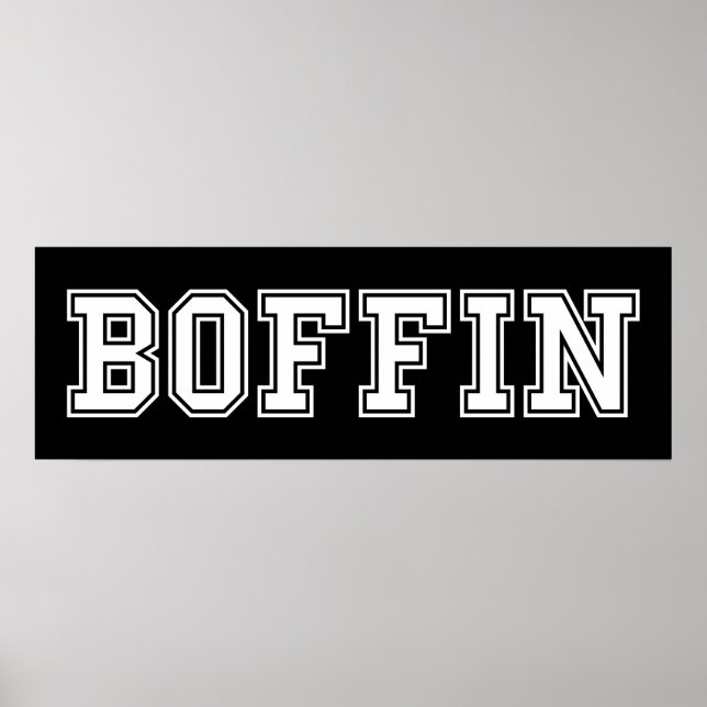 BOFFIN POSTER (Framsidan)