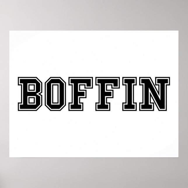 BOFFIN POSTER (Framsidan)