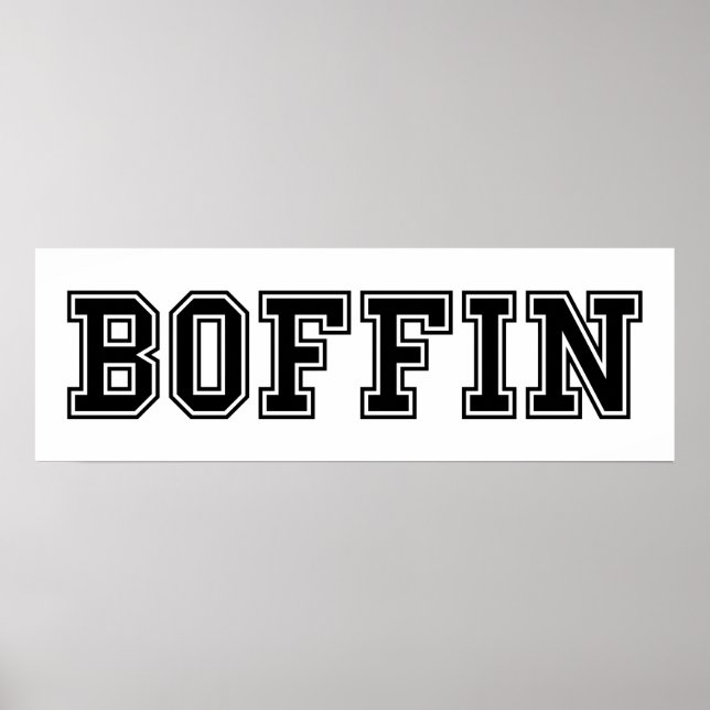 BOFFIN POSTER (Framsidan)