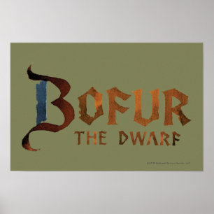 Bofur Namn Poster