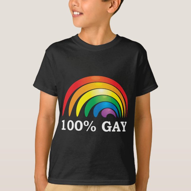 Bög 100% t shirt (Framsida)