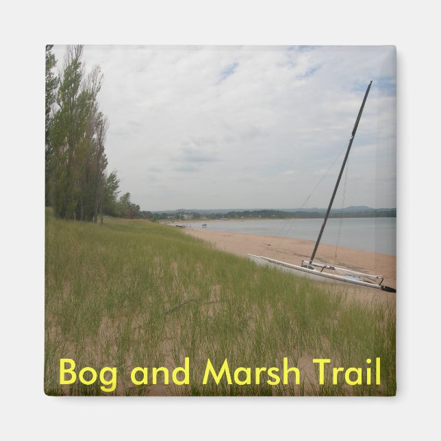 Bog and Marsh Trail Magnet (Framsidan)