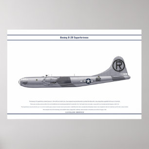 Bög för B-29 USA Enola Poster