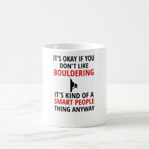 Bog-gåvor Boulderer Sten klätterboulder Kaffemugg