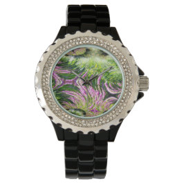 Bog Landscape Fractal Armbandsur