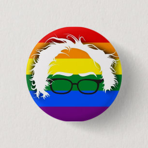 Bög/lesbisk för Bernie slipmaskiner Knapp