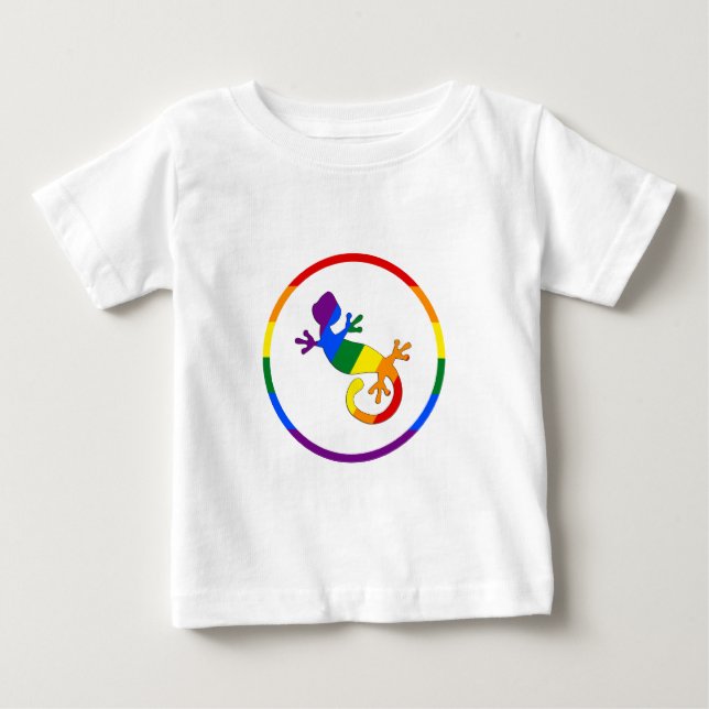 Bög & lesbisk pride tee (Framsida)