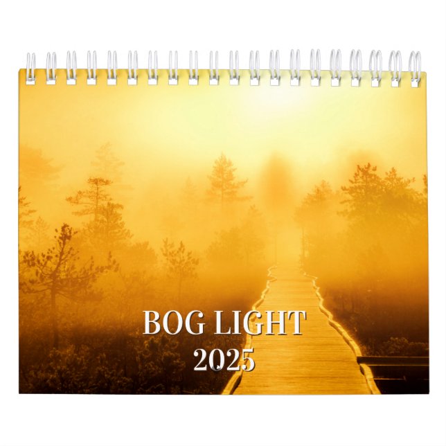 Bog Light Estonian Bogs 2025 Kalender (Omslag)