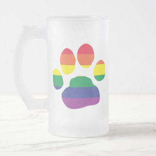 Bög-Pride-Tass-Tryck Frostat Ölglas