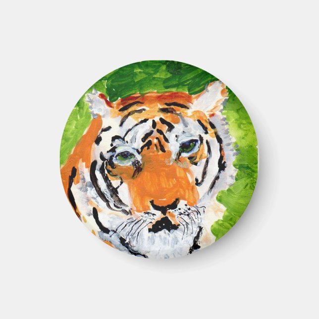 Bog tiger runt magnet (Framsidan)