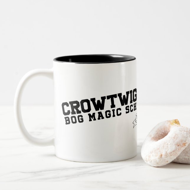 Bog Universiteten Två-Tonad Mugg (Med munk)