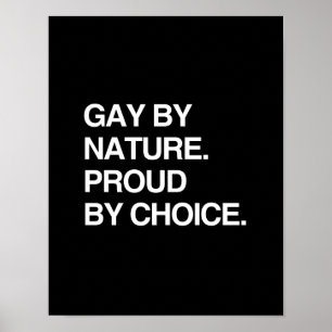 BÖG VID NATUREN. STOLT VID PRIMAT POSTER